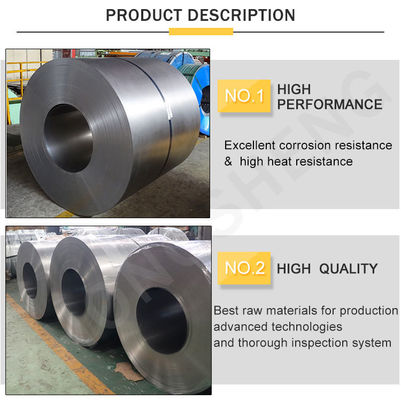 Cable de acero laminado en frío galvanizado con espesor de 0,5 mm y grado SAE 1008