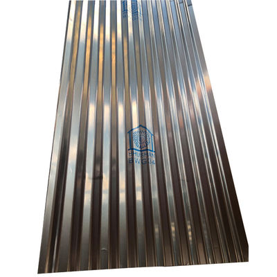 GB Standard Full Hard Roof Sheet AZ150 Hoja de techo de metal corrugado 0.47 para el mercado