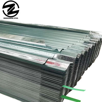 GB Standard Full Hard Roof Sheet AZ150 Hoja de techo de metal corrugado 0.47 para el mercado