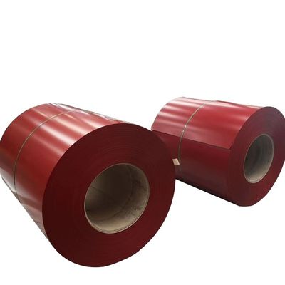 PPGI/PPGL bobina de acero recubierta de color RAL Color de todos los colores espesor 0,25-0,8 mm para beneficio