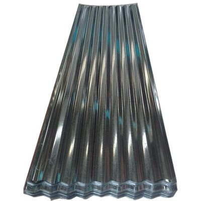 Capa de techo de aluminio de zinc de 0,4 mm de espesor Capa de techo de zinc transparente transparente de techo corrugado para especial