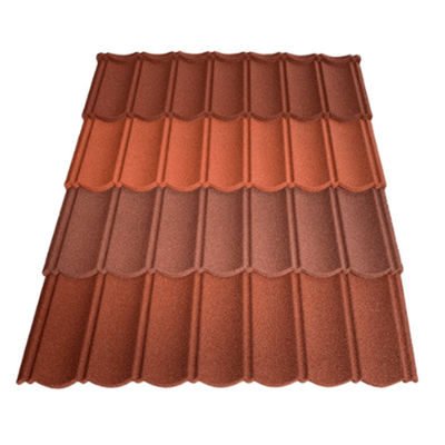 Material de PVC y 2,7 kg/pcs de peso azules de piedra anti-desvanecimiento revestido de techo de metal con alta durabilidad