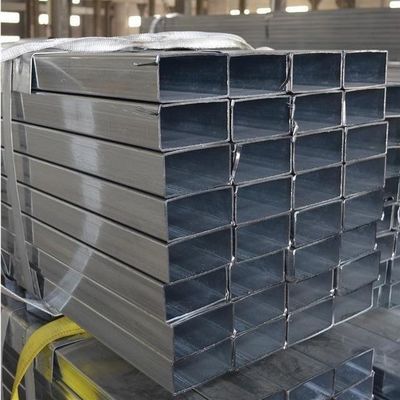 Servicio de procesamiento de perforación de tuberías cuadradas de acero al carbono de 2.0*40*40 mm con certificado ABS