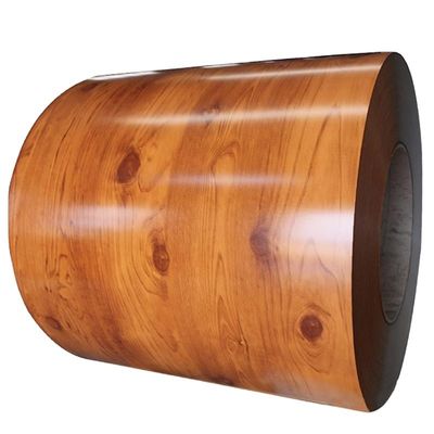 Tolerancia ± 1% Revestimiento de zinc 20-275 g/m2 Ral Color 0,4 mm 0,5 mm PPGI bobinas de color revestido de acero bobinas de metal hojas de techo
