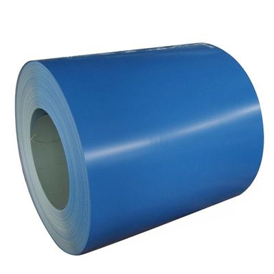 Tolerancia ± 1% Revestimiento de zinc 20-275 g/m2 Ral Color 0,4 mm 0,5 mm PPGI bobinas de color revestido de acero bobinas de metal hojas de techo
