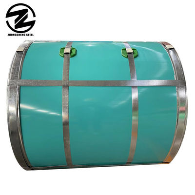 Color azul RAL PPGI RAL9002 RAL5016 bobina de acero recubierta de color S320GD RAL8017 con longitud según el requisito de su cliente