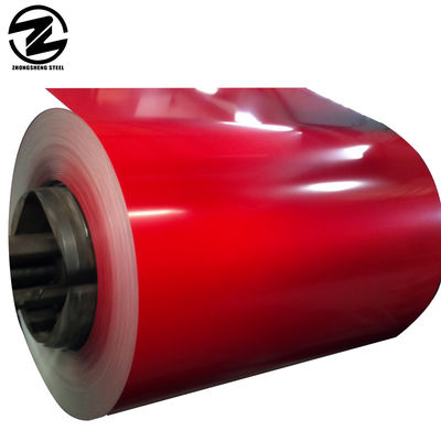EN Certificado tisi Norma EN dx51 0,48 mm ppgi prepintado con una bobina de acero recubierta de color gi color 0.12