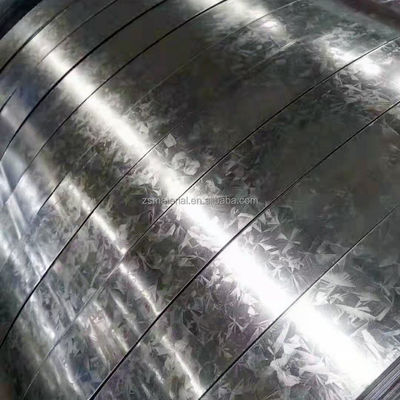 Material A36 Q195 bobina de acero al carbono laminado en frío SPCC tiras y láminas con superficie revestida galvanizada en todos los colores RAL