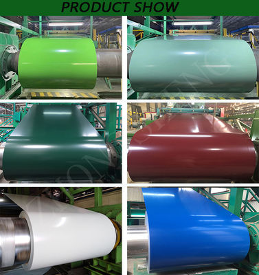 Hdg Gi Secc Dx51 Ppgi bobinas de acero galvanizado bobina de acero Ral8017 color revestido acero Ppgi color revestido chapa de acero galvanizado en bobina