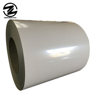 Longitud en la bobina 65mn laminado en caliente laminado en frío / galvanizado bobinas de acero PPGI para la hoja de techo en RALColor