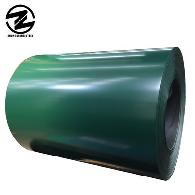Longitud en la bobina 65mn laminado en caliente laminado en frío / galvanizado bobinas de acero PPGI para la hoja de techo en RALColor