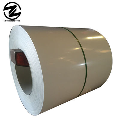 Longitud en la bobina 65mn laminado en caliente laminado en frío / galvanizado bobinas de acero PPGI para la hoja de techo en RALColor