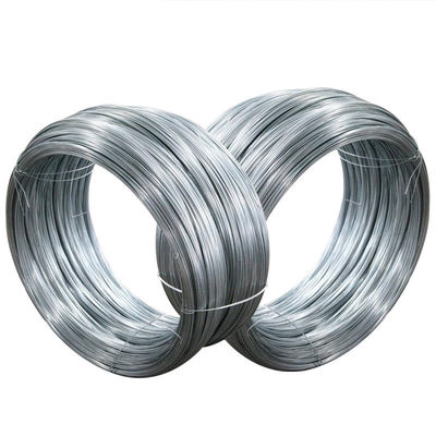Q195/Q235/SAE1006/SAE1008 Medida de grado 22 600-700MPa 3.6mm 4.6mm Gi alambre de acero con sumergimiento en caliente / alambre de hierro electro galvanizado