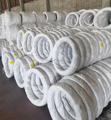 Acero de alta resistencia galvanizado de resorte galvanizado de hierro metal alambre de acero para el corte libre de acero 0,7 mm 1,2 mm