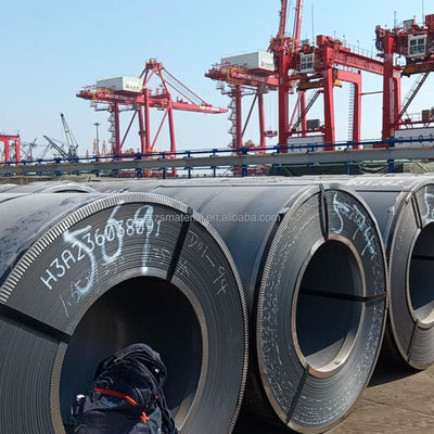 10 mm de espesor de acero al carbono laminado en caliente Q235 hoja ST-37 S235jr S355jr bobina de construcción de barcos placa de acero con procesamiento de soldadura