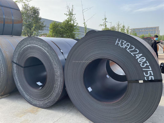 10 mm de espesor de acero al carbono laminado en caliente Q235 hoja ST-37 S235jr S355jr bobina de construcción de barcos placa de acero con procesamiento de soldadura