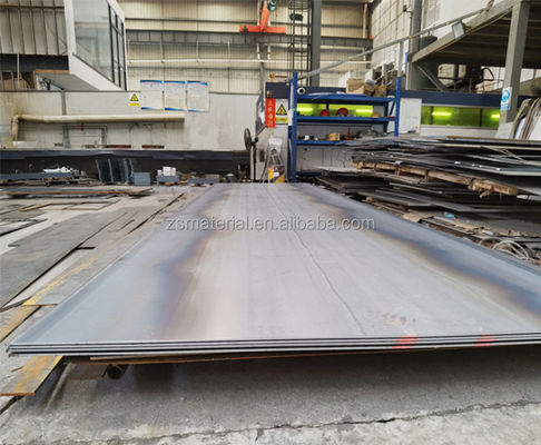 3 mm ASTM Q195 Q235S355 ST52 Placa de acero de alto carbono HRC Acero laminado en caliente 1250 mm Tolerancia de la hoja de acero de carbono ± 1% Placa de acero