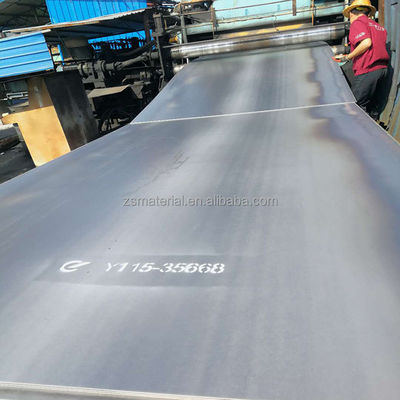 3 mm ASTM Q195 Q235S355 ST52 Placa de acero de alto carbono HRC Acero laminado en caliente 1250 mm Tolerancia de la hoja de acero de carbono ± 1% Placa de acero