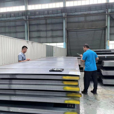 3 mm ASTM Q195 Q235S355 ST52 Placa de acero de alto carbono HRC Acero laminado en caliente 1250 mm Tolerancia de la hoja de acero de carbono ± 1% Placa de acero