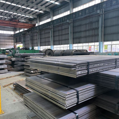 3 mm ASTM Q195 Q235S355 ST52 Placa de acero de alto carbono HRC Acero laminado en caliente 1250 mm Tolerancia de la hoja de acero de carbono ± 1% Placa de acero