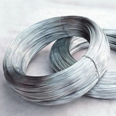 Q235 alambre de acero galvanizado de 2,5 mm alambre Gi de 3 mm y 6 mm para materiales de construcción