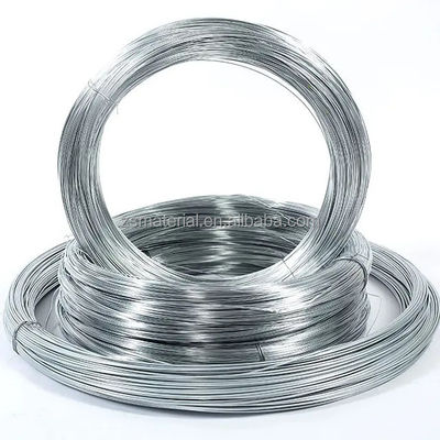 Q235 alambre de acero galvanizado de 2,5 mm alambre Gi de 3 mm y 6 mm para materiales de construcción