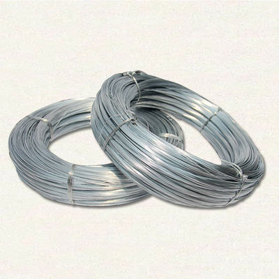 Q235 alambre de acero galvanizado de 2,5 mm alambre Gi de 3 mm y 6 mm para materiales de construcción