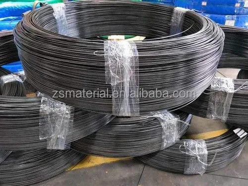 3 mm 4 mm 5 mm 6 mm NEGRO Superficie alambre de acero de bajo carbono para el servicio de corte de hormigón pretenso de alta resistencia a la tracción