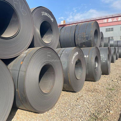 El material de acero laminado en caliente de carbono primario de 3 mm de ancho y 1250 de ancho