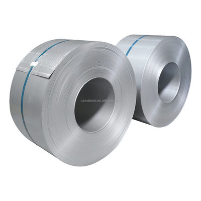 G550 Material de construcción laminado en frío bobina de acero suave / hoja / tira 0,35 mm-19 mm ancho con tolerancia ± 1% y longitud personalizada