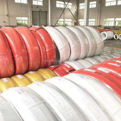 Largura personalizada Zinc recubrido en caliente sumergido Gi Galvanizado varilla 0,3-3,0 mm de alta resistencia a la tracción alta carbono acero galvanizado alambre de metal