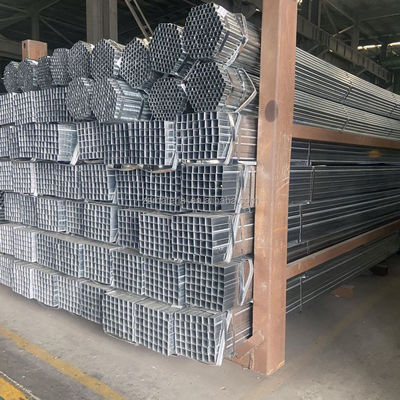 Servicio de procesamiento tubular Soldadura 20X20 tubo cuadrado galvanizado tubo rectangular de acero ERW GI tubo de hierro soldado tubular