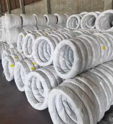 Cables de acero galvanizado de alambre de unión de acero carbono 12 14 16 Tamaños de corbata 20 Buildings Loop 18 Gauge para proyectos de construcción