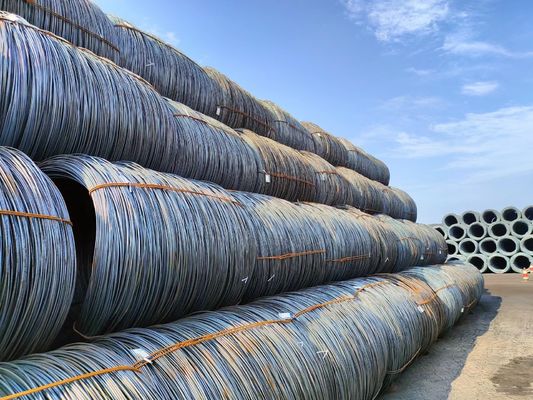 Cables de acero galvanizado de alambre de unión de acero carbono 12 14 16 Tamaños de corbata 20 Buildings Loop 18 Gauge para proyectos de construcción