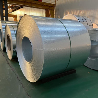 JIS G3302 Estándar Todos los tipos de material tamaño personalizado Z181-Z275 bobina de acero al carbono recubierta de zinc bobina de acero galvanizado
