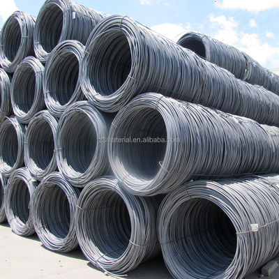 Q195/Q235/SAE1006-1008 Cables de acero brillante galvanizado de carbono sumergido en caliente con procesamiento personalizado