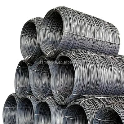 Estándar ASTM de Acceso Listo Negro 1 mm 0,8 mm 1,2 mm q195 q235 q345 alambre de acero al carbono para la fabricación de uñas Brush de alambre de acero Muestra gratuita