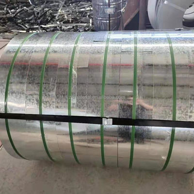 G90 DX51D bobina de acero galvanizado con paso de piel y tolerancia ± 1% 0,125 mm-0,25 mm de espesor