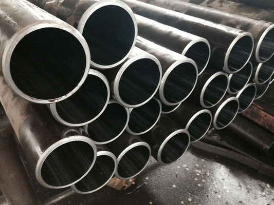Tubos redondos de acero galvanizado ligeramente engrasados de 1,2 mm de espesor Sch 40 ASTM A135 Gr A Tubos de acero sin costuras de carbono