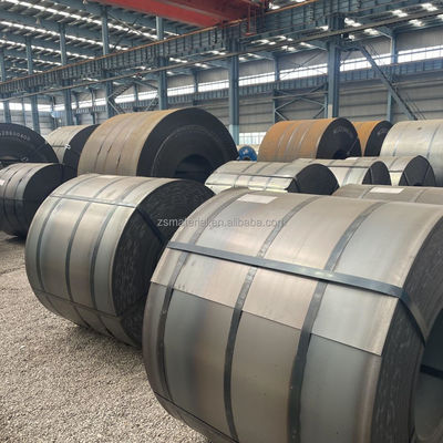 Envase de acero laminado en caliente ASTM A36 JIS G3101-2004 En 10025-2 para la fabricación de productos laminados en frío