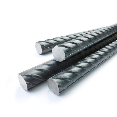 Reforzamiento de construcción de flexión Resistencia a la tracción Rebar de acero Reforzamiento B500B para la construcción de puentes Casa de decoración