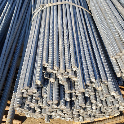Rebarras de acero ASTM A615 Grado 60 Ss400 S355 Hrb335 Hrb400 Hrb500 Varilla de hierro laminada en caliente deformación para la construcción de edificios