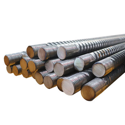 Superficie negra A400 Rebar de acero de refuerzo por tonelada para 6m de longitud