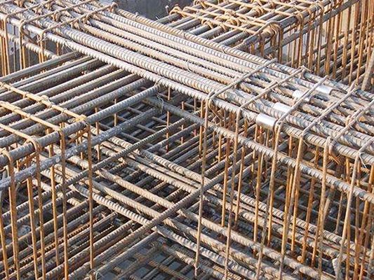 Largo 12m 6mm 8mm 10mm 12mm 16mm 20mm Barras de acero deformadas laminadas en caliente Rebar de acero Varilla de hierro para la construcción Rebar de acero