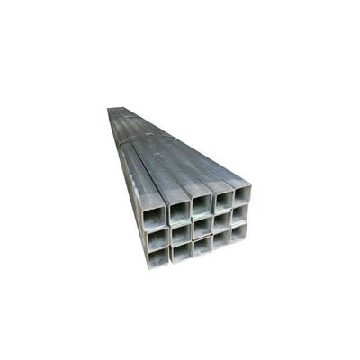 Forma de sección cuadrada tubo de acero galvanizado laminado en caliente para primera clase en granel ASTM Z30-Z40