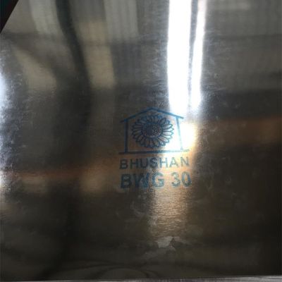 Materiales de construcción 0,12-4,0 mm chapa de acero galvanizado laminado en frío a partir de la técnica basada en laminado en caliente