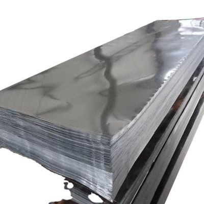 Hoja de acero galvanizado ligeramente engrasada 0,12-5,0 mm cubierta de zinc empapada en caliente de acabado plano plano Hoja GI para certificación SNI