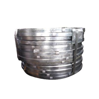 Materia prima metálica Dx51d bobinas de bandas de acero galvanizadas en caliente con revestimiento Z121-Z180 y certificado BIS