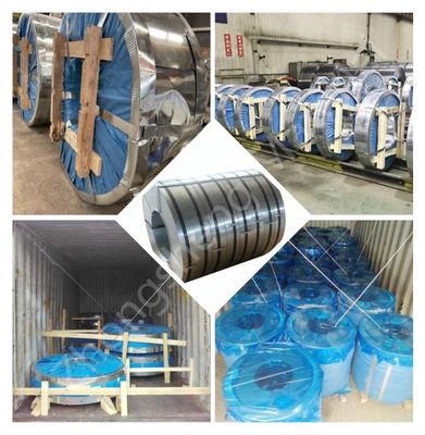 8mm-1500mm Ancho Prime Q235B Franja de acero galvanizado 0.2-1.0mm espesor con certificado RoHS