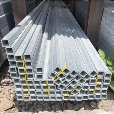 2024 Tubo de acero al carbono rectangular de sección hueca laminado en caliente Tubo de acero galvanizado cuadrado soldado para corte y corte de piel